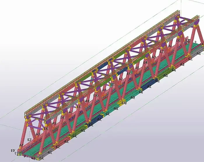 steel truss bridge design steel truss bridge design