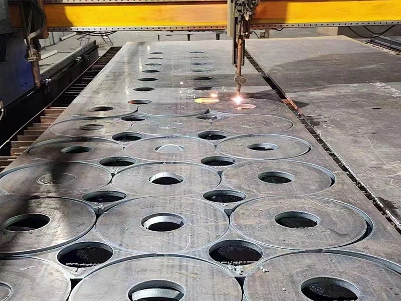 Q345qDNH steel CNC flame cutting Q345qDNH steel CNC flame cutting