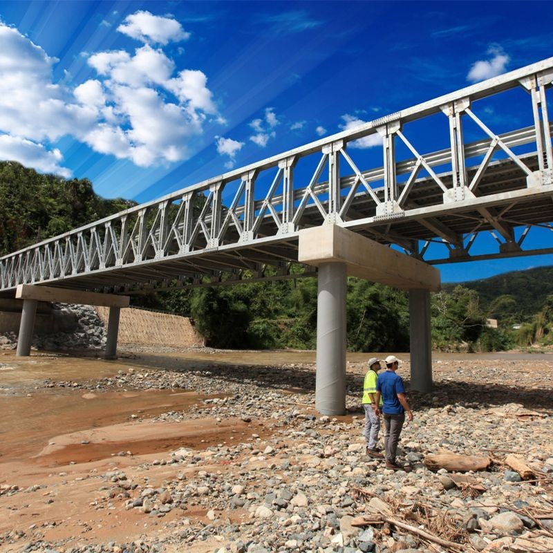 Steel Truss Bridge fabrication(001)